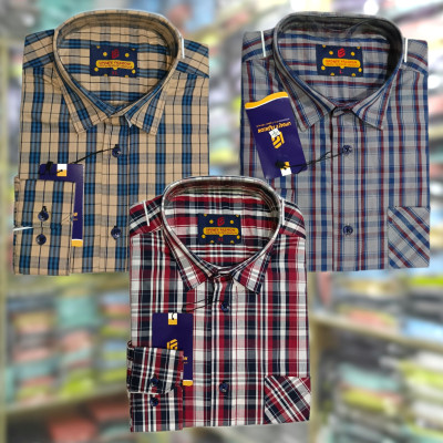 চেক শার্ট পকেট আছে