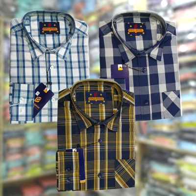 চেক শার্ট পকেট আছে